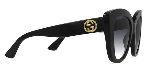 gucci sunglasses gg0327s 001 52|gucci oversized sunglasses.